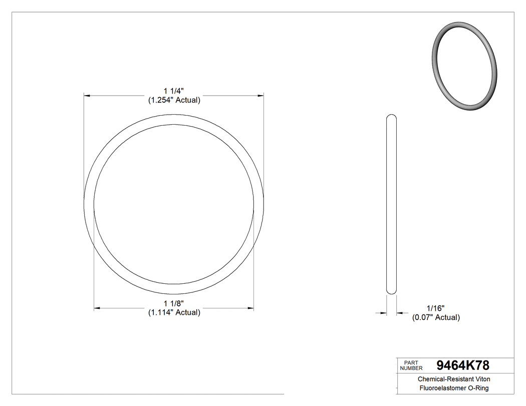 Technical drawing - 9464K78